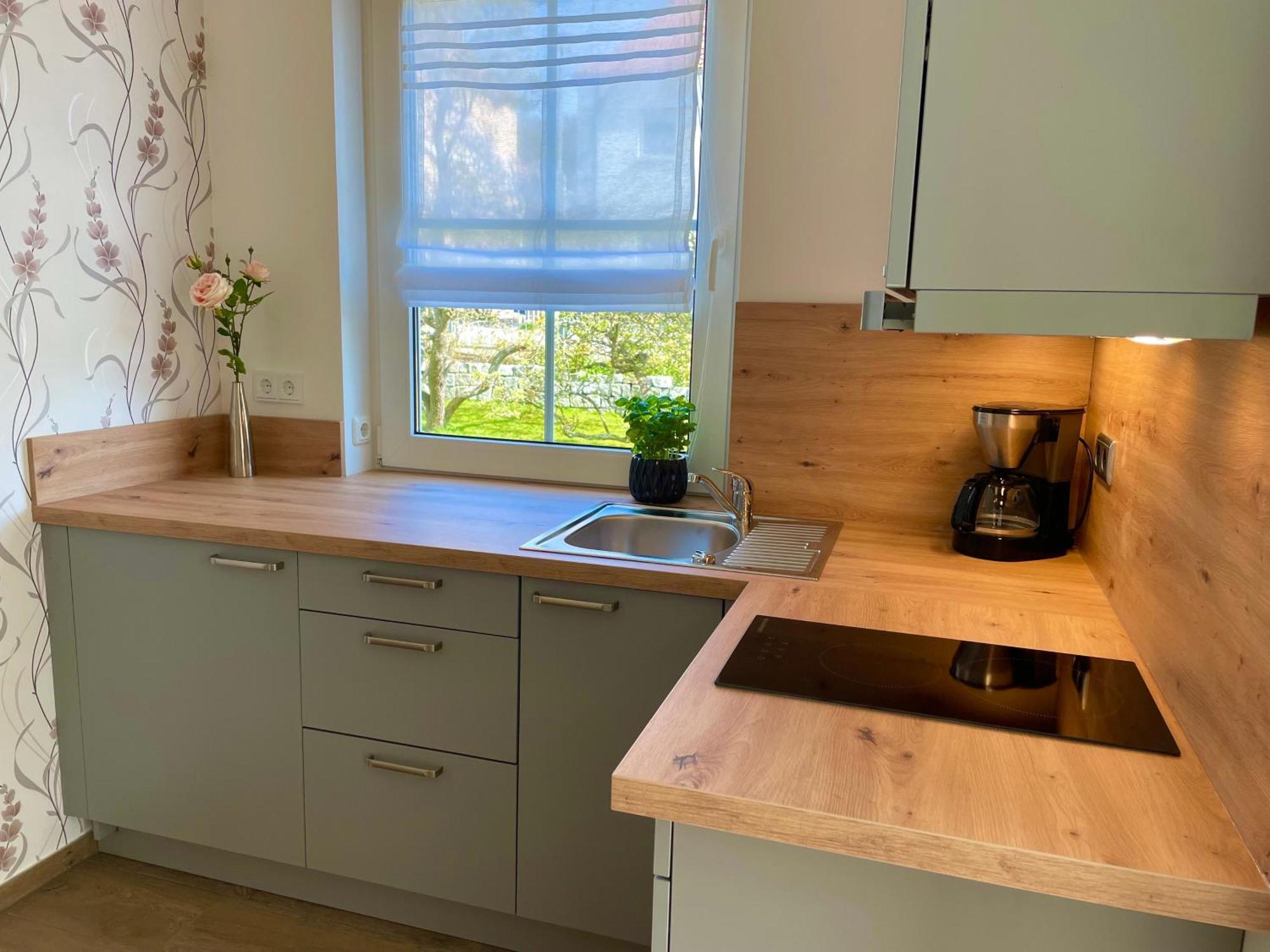Ferienwohnung Seestern ザスニッツ エクステリア 写真
